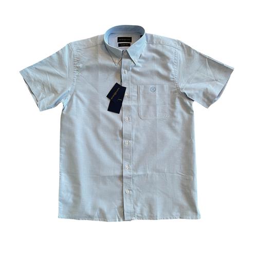 OXFORD SHIRT SS BLÅ XL